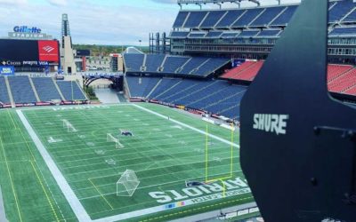 BAS ensures that your wireless communications system is at its optimum capacity. Contact us today to learn how BAS and Shure helped Gillette Stadium with their audio and wireless needs.
